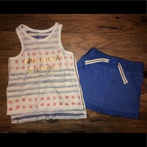 Toddler Girl “American Dream” Outfit Size 12 Month